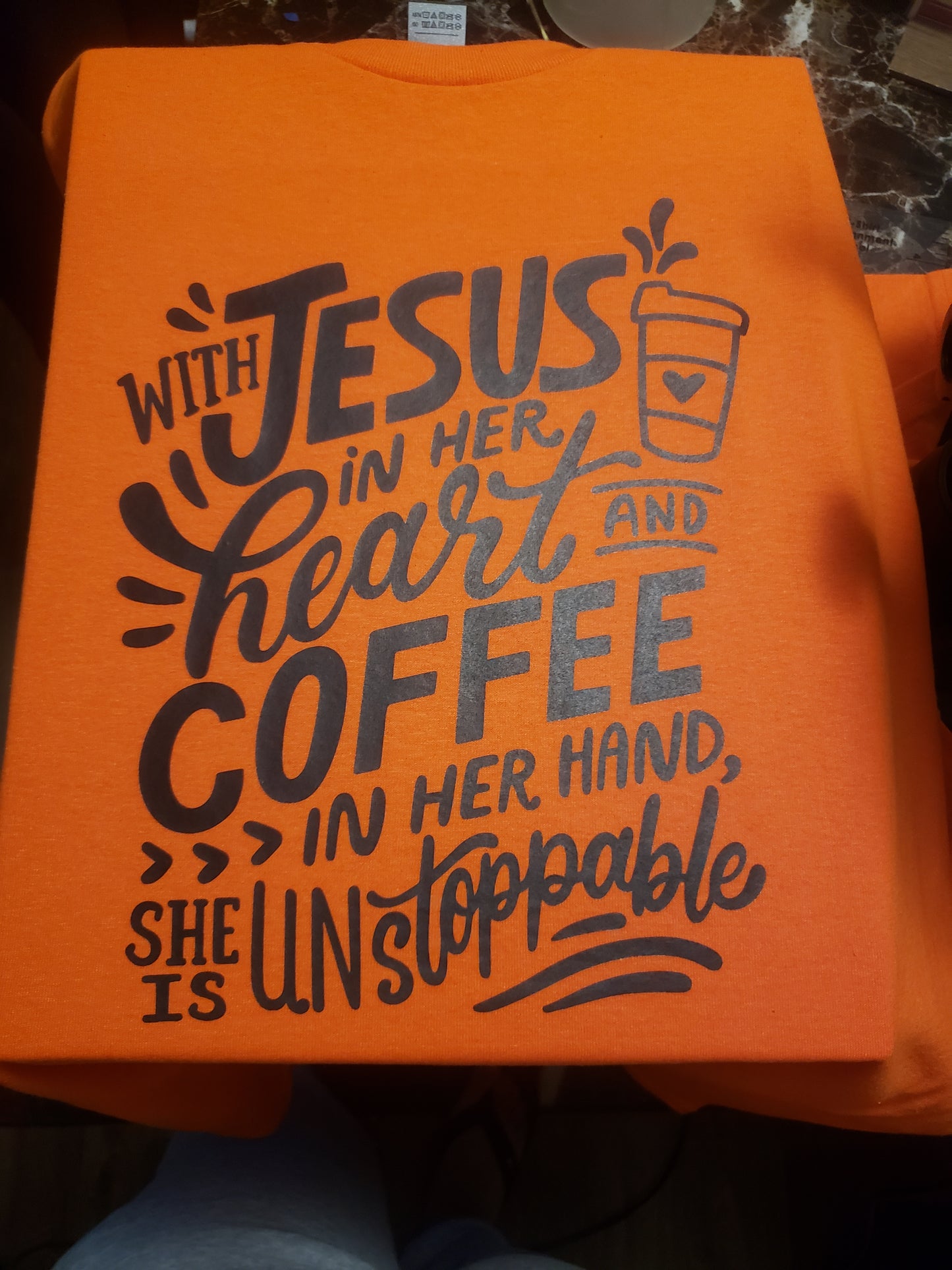 With Jesus Tshirt
